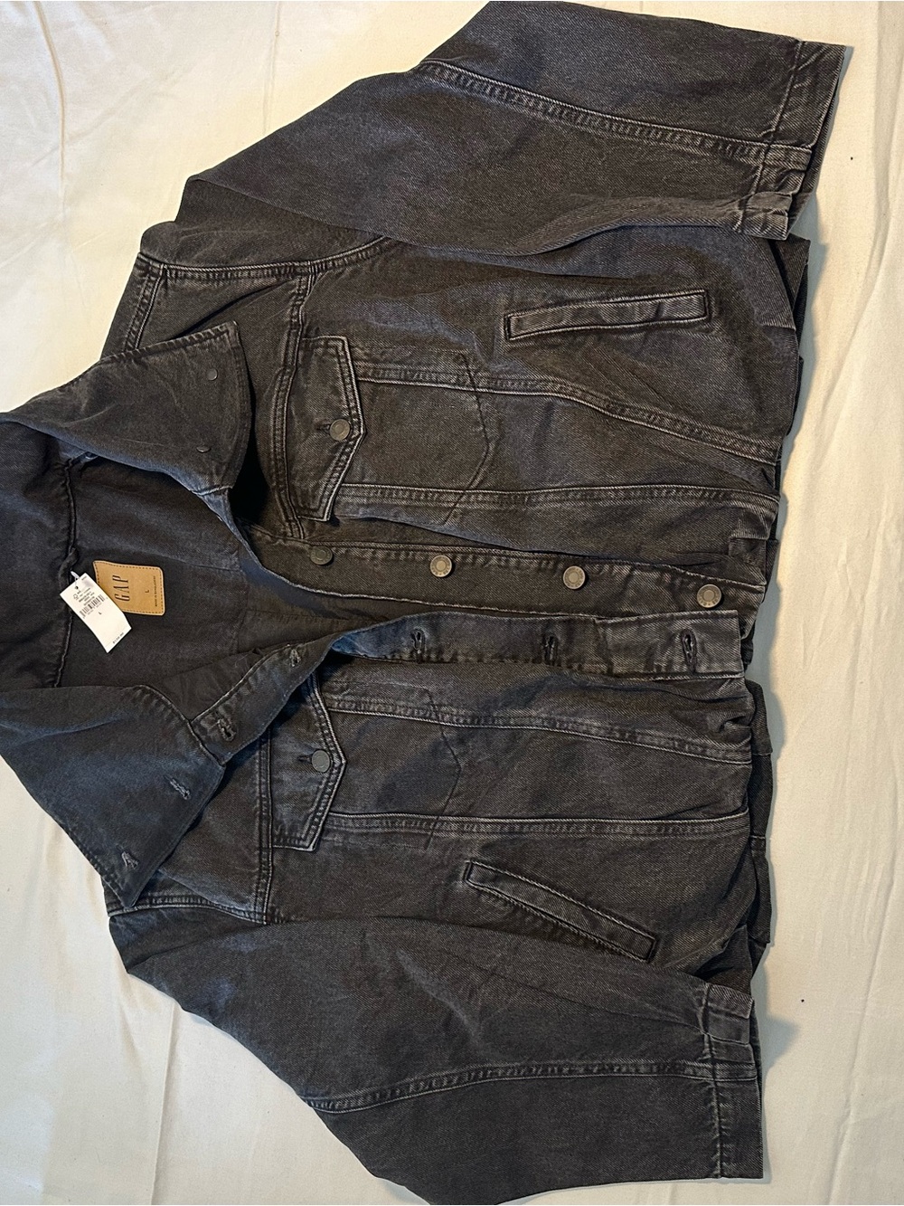 GAP Black Washed black jacket